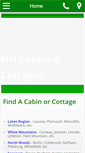 Mobile Screenshot of nhcabinsandcottages.com